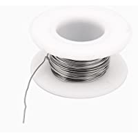 sourcingmap® 5M con 16-4ft de 0-5 mm de cable 24 AWG Constantan bujías de alambre para elementos de calefacción
